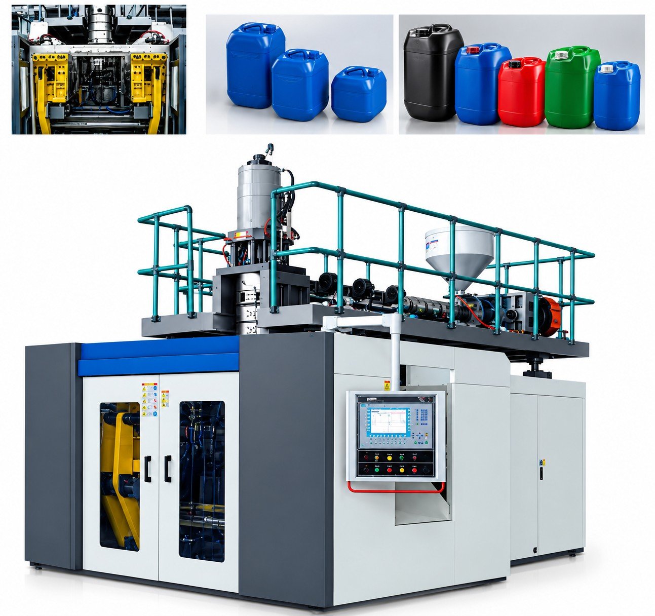 Máquina extrusión-soplado para bidones grandes GSB